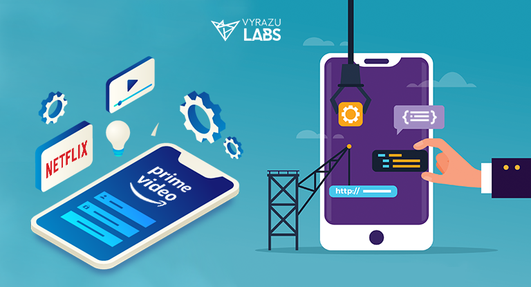 Netflix and amazon prime like app development