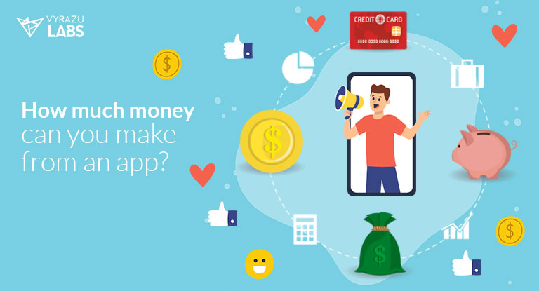 how much money can you earn through your mobile app