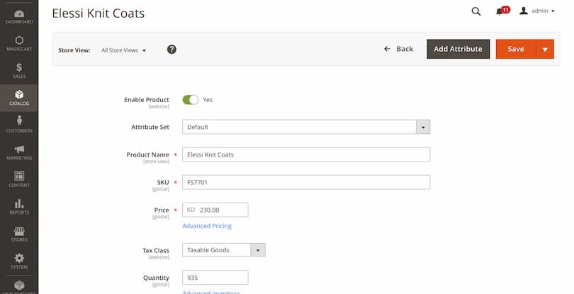 multi-language store in Magento