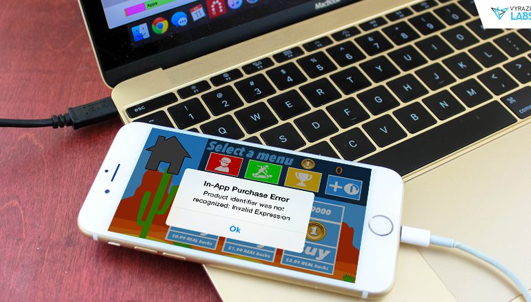 In-app purchase not working