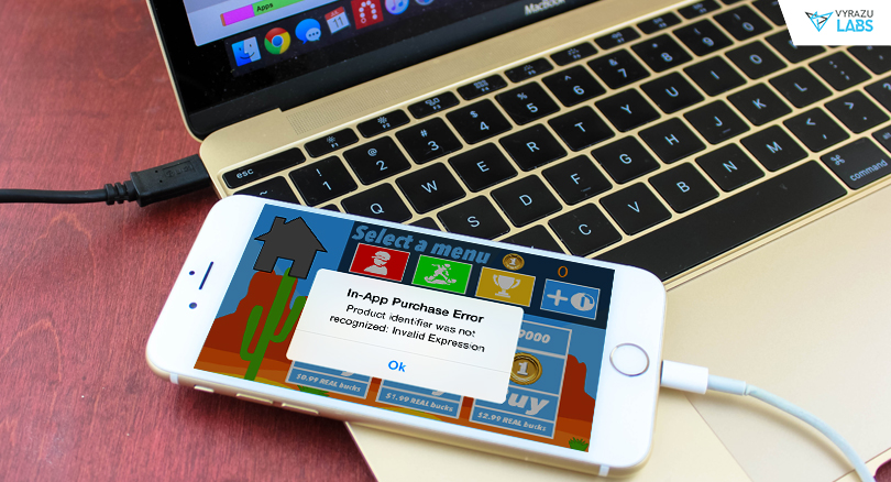 In-app purchase not working