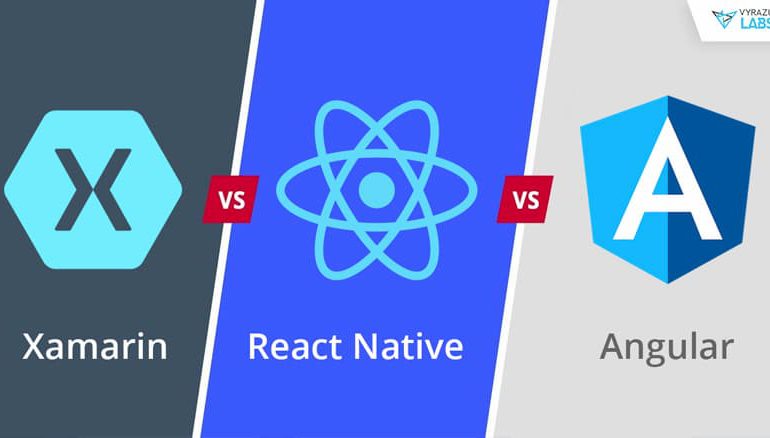 Angular vs React Native vs Xamarin